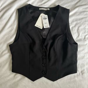 Abercrombie Black Vest